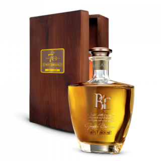 Arcano Grappa Friulano Pflaume Barrique (Holzkiste)
BIBENDA „5 GRAPPOLI“