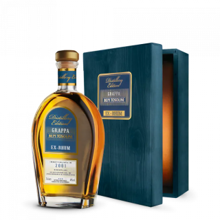 Barrique Ex-Rhum (blaue Holzkiste)
