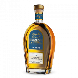 Barrique Ex-Rhum (blaue Holzkiste)